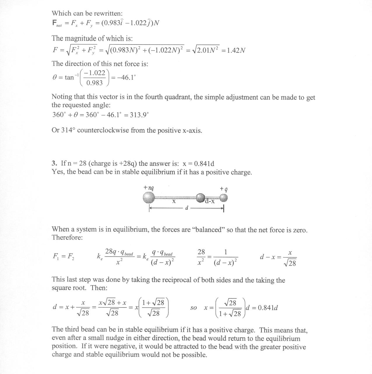 Problem 2 solution