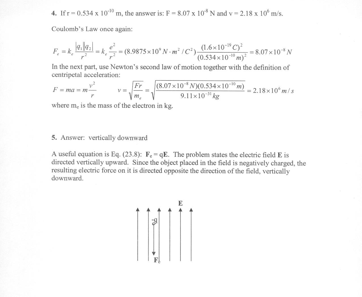 Problem 3 solution